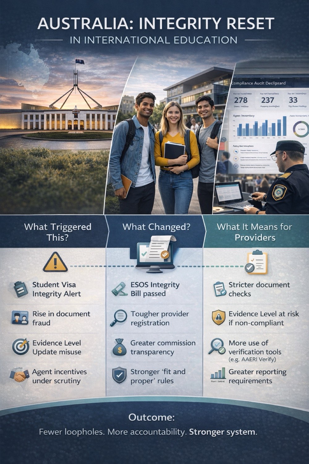 Policy changes reshaping international education