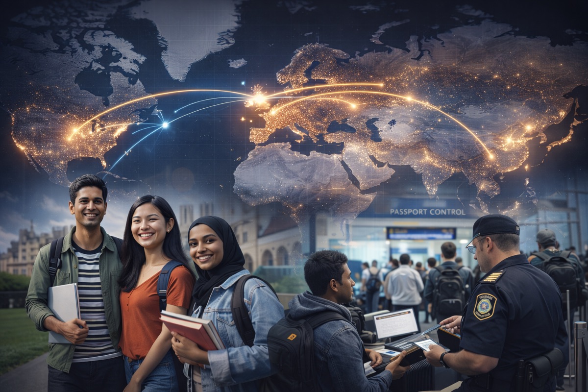 Global Student Mobility Rebalancing