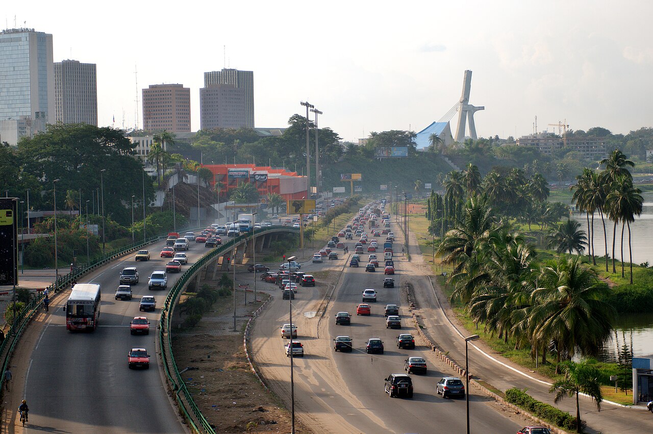 Abidjan city centre