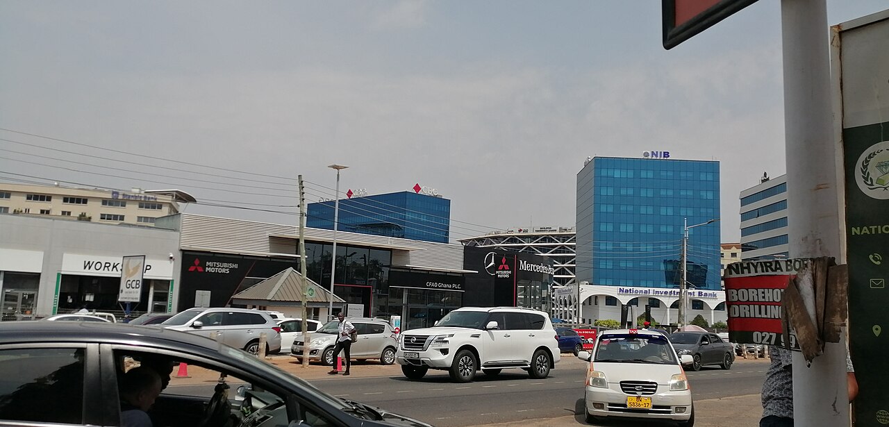 Accra city view