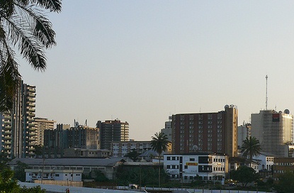 Douala city view