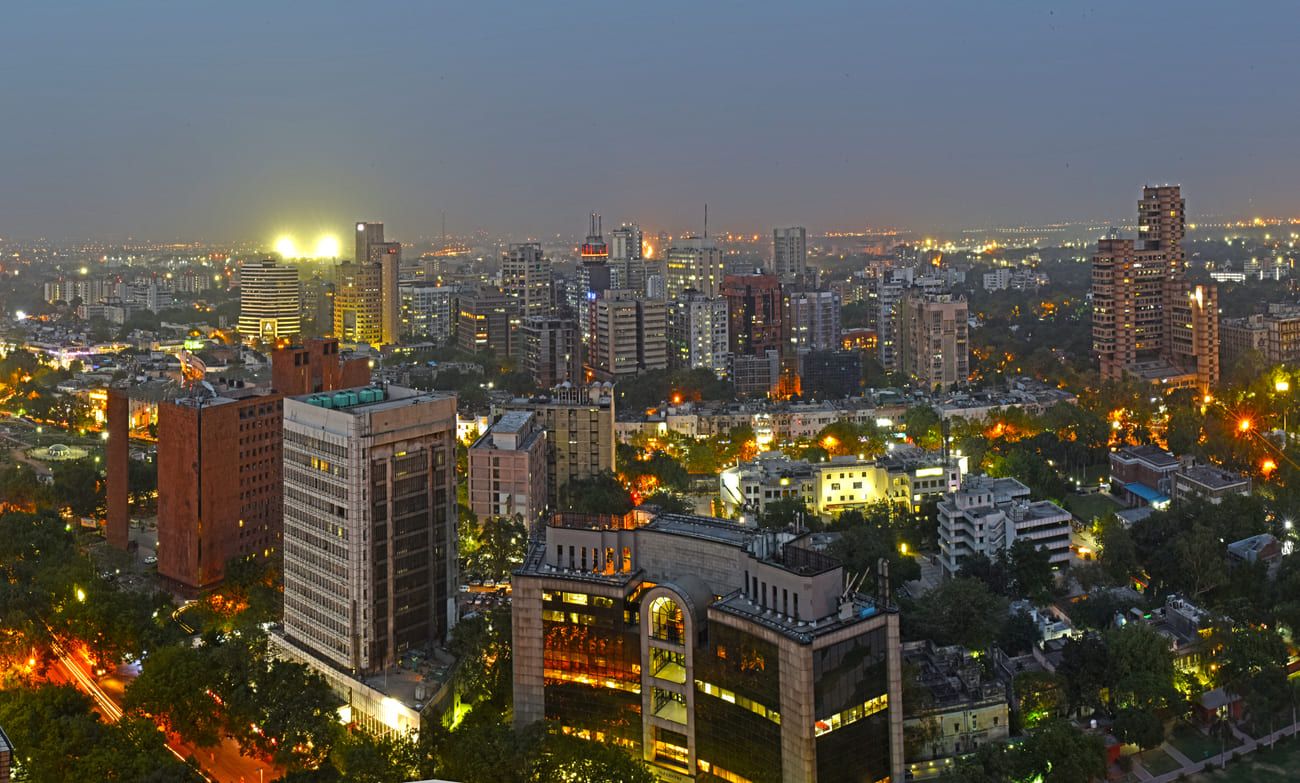 New Delhi cityscape